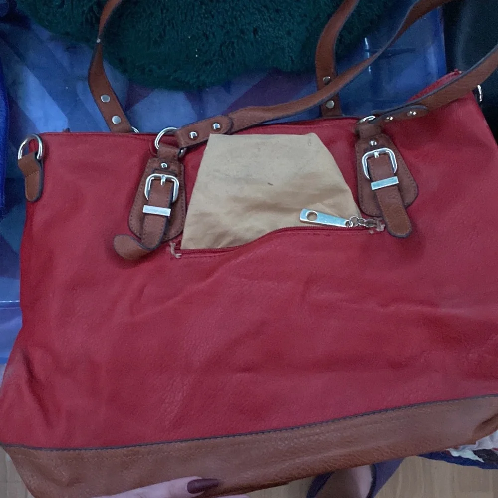 Red, never been used, light damage, name brand - Picture 2 of 3